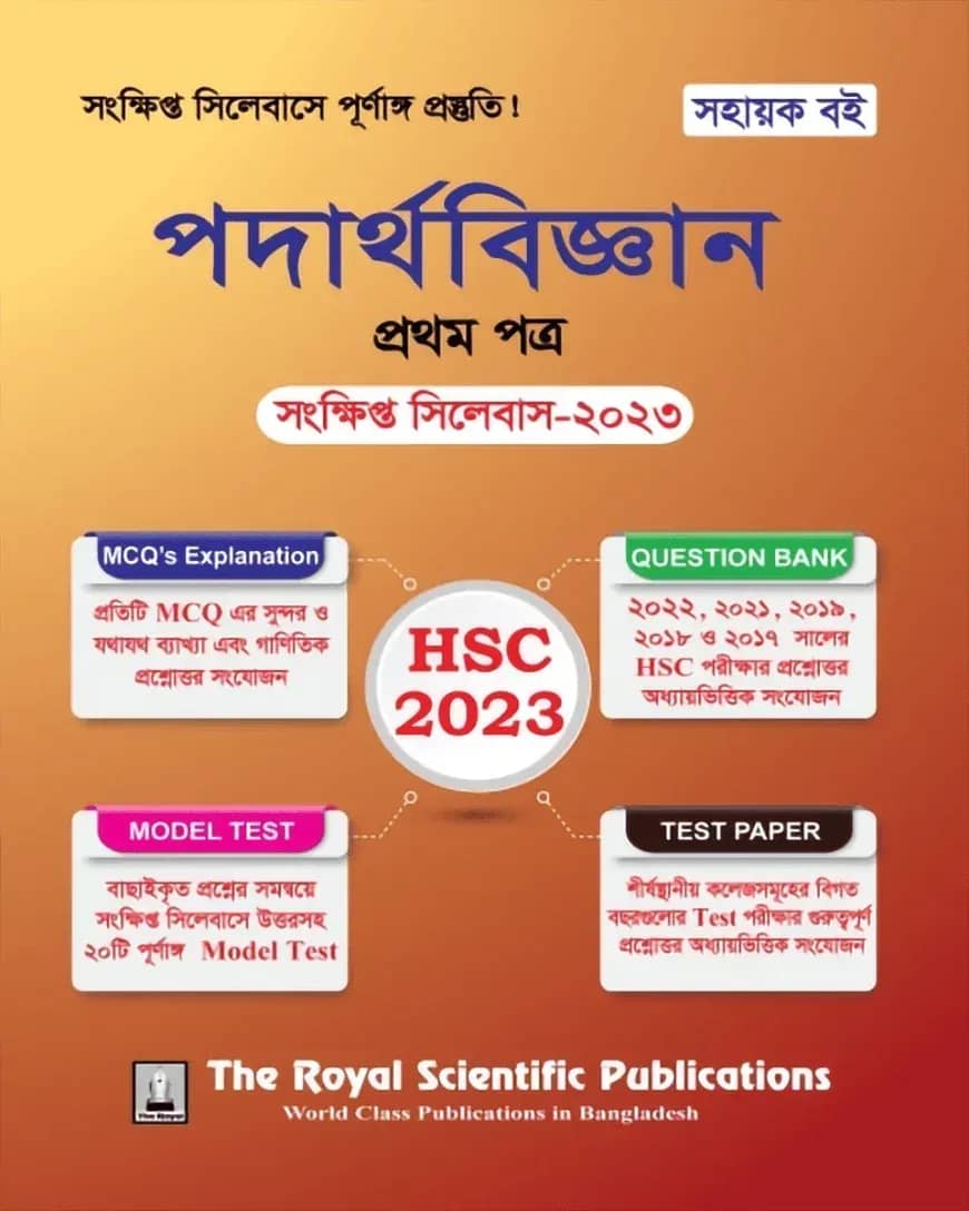 Physics 1st Paper HSC Short Syllabus 2024