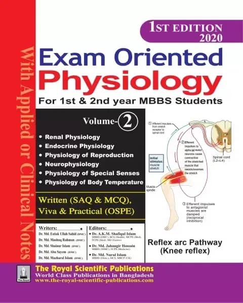 Exam Oriented Physiology for Class 1st and 2nd Year MBBS Students (1st and 2nd Part Set)