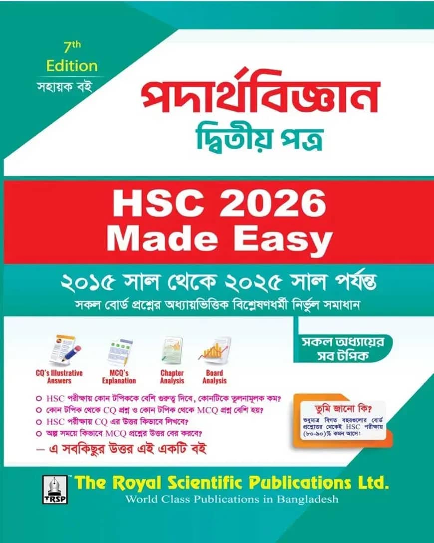 Physics 2nd Paper - HSC 2026 Made Easy