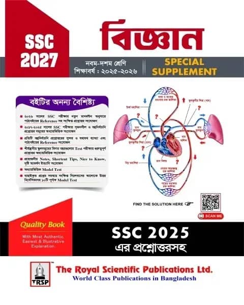 রয়েল বিজ্ঞান এসএসসি ২০২৭ স্পেশাল সাপ্লিমেন্ট