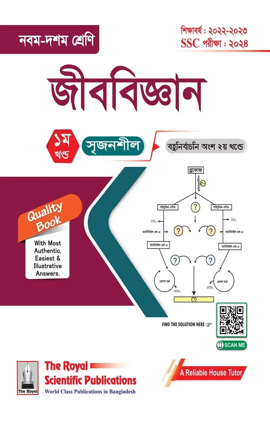 জীববিজ্ঞান ৯ম-১০ম শ্রেণি এবং এসএসসি পরীক্ষা-২০২৩