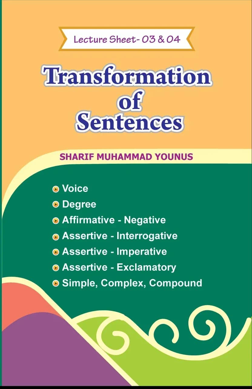 Transformation of Sentences