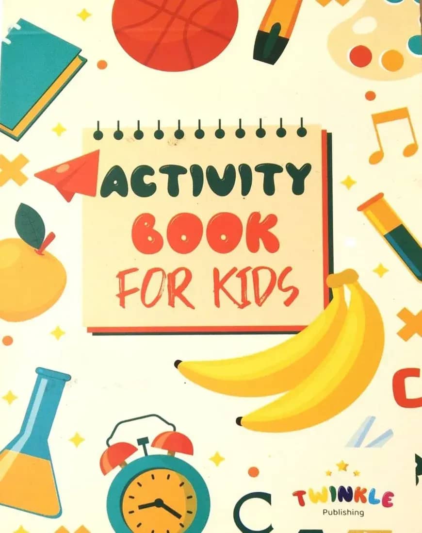mini activity book for kids