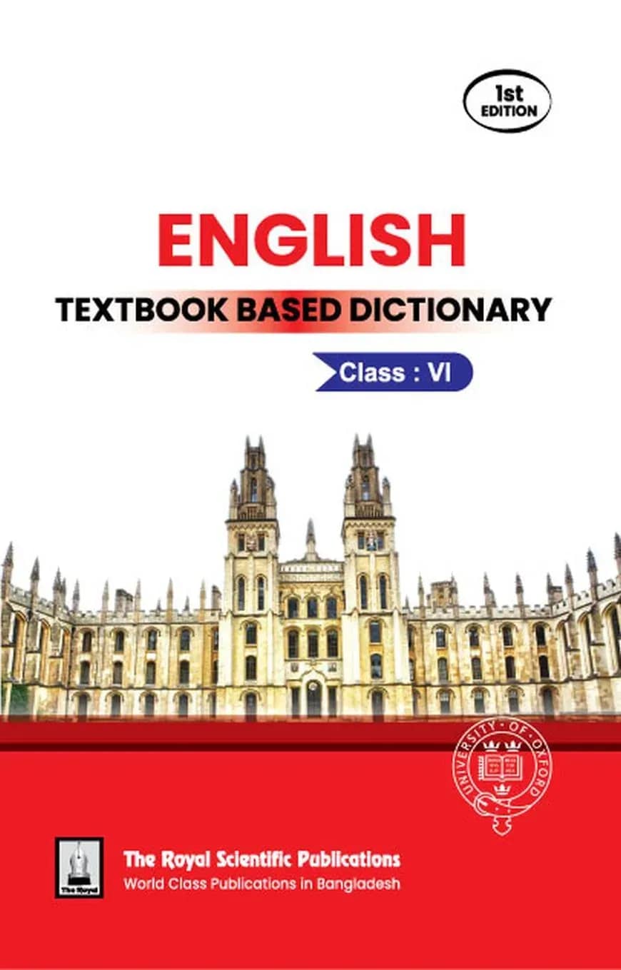 English Textbook Based Dictionary (Class 6)