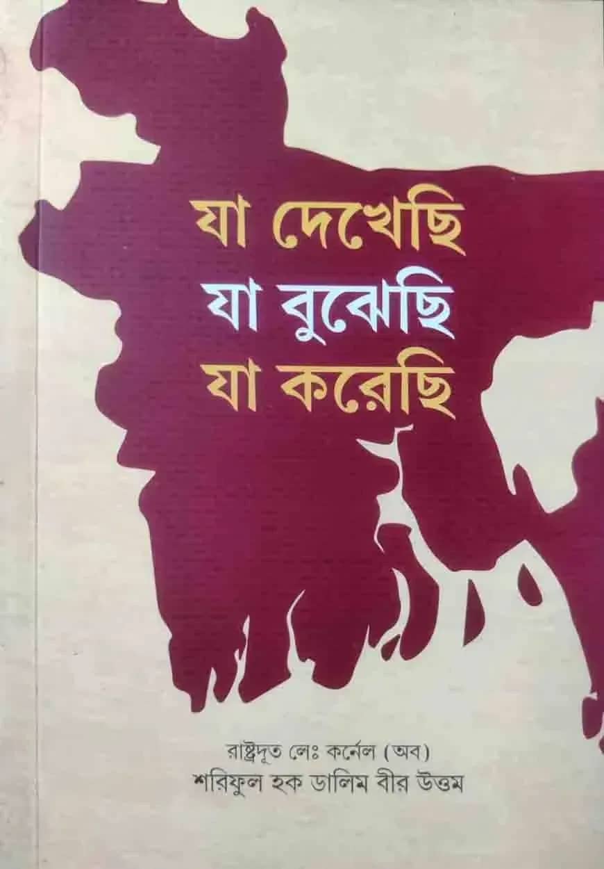 যা দেখেছি যা বুঝেছি যা করেছি