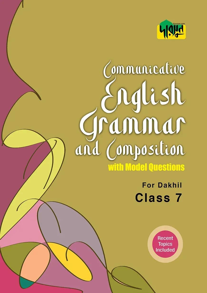 Dursoon Communicative English Grammar & Composition For Dakhil Class 7