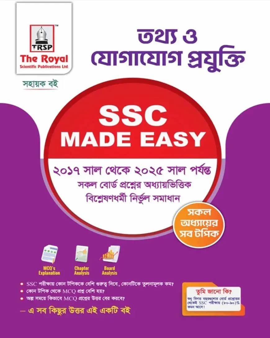 তথ্য ও যোগাযোগ প্রযুক্তি SSC MADE EASY (SSC 2027)
