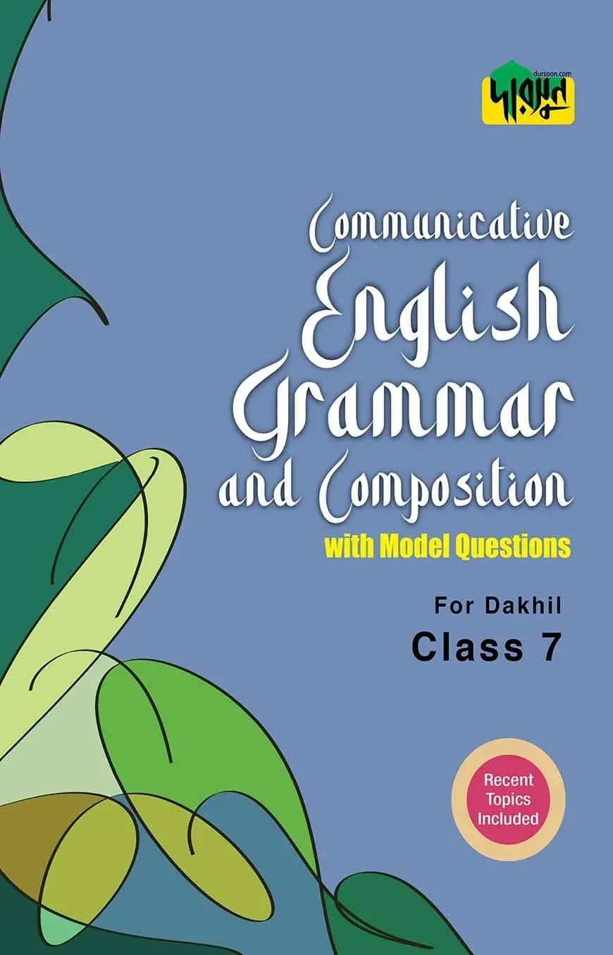 Dursoon Communicative English Grammar & Composition with Model Questions For Dakhil Class 7