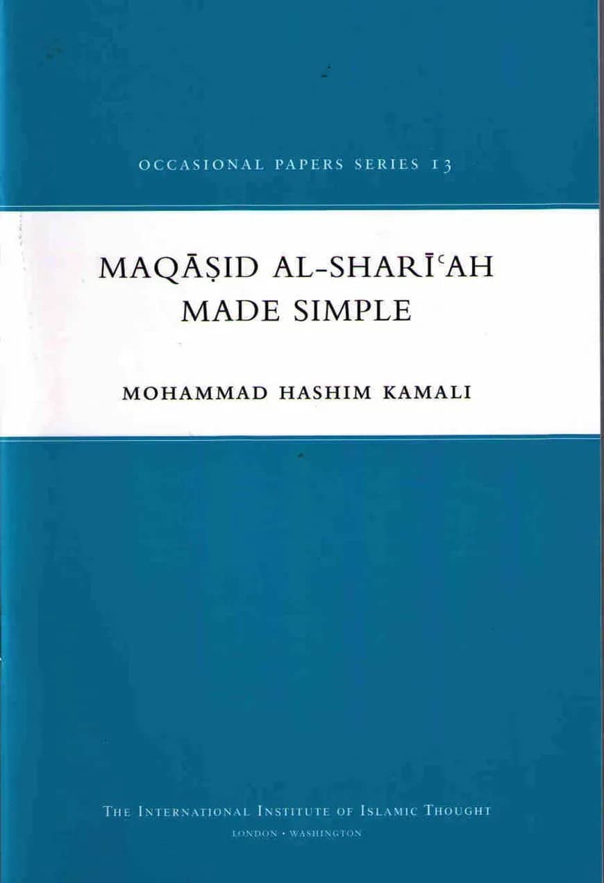 Maqasid Al-Shariah Made Simple (Occasional Paper)