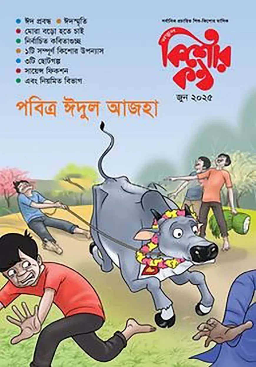 কিশোরকণ্ঠ জুন- ২০২৫(পেপারব্যাক)
