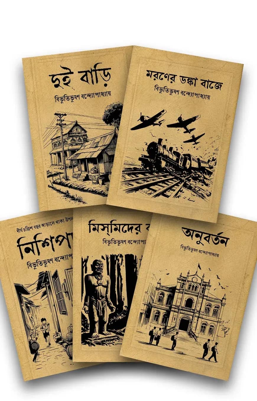 বিভূতি-ভিন্টেজ উপন্যাস সমগ্র ১ম সেট