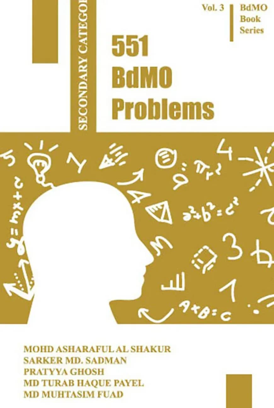 551 BdMO Problems - Secondary Catagory