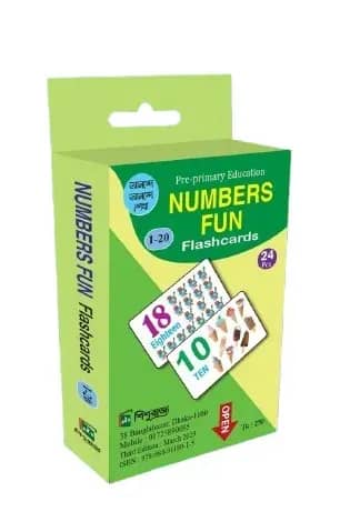 NUMBERS FUN: FLASHCARD