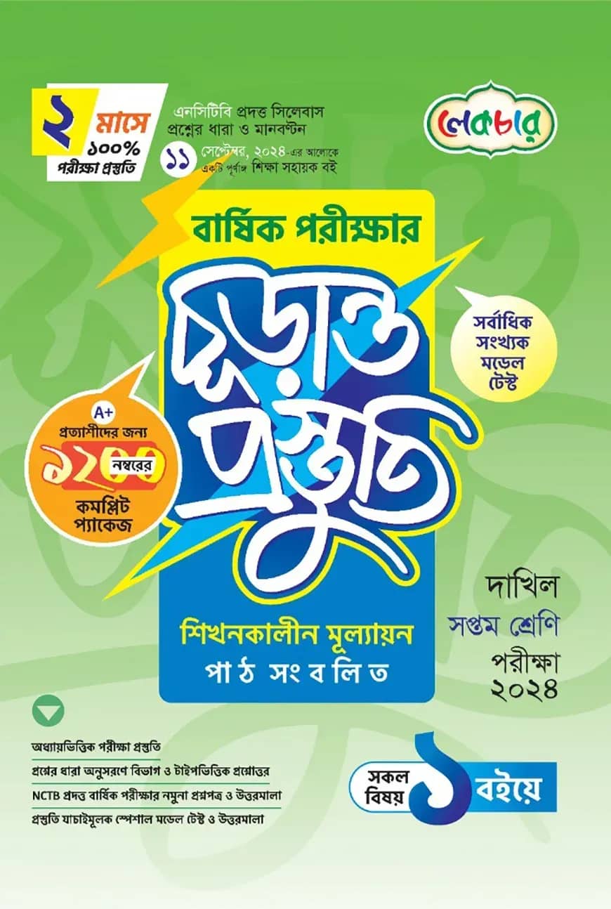 দাখিল সপ্তম শ্রেণি বার্ষিক পরীক্ষার চূড়ান্ত প্রস্তুতি-২০২৪