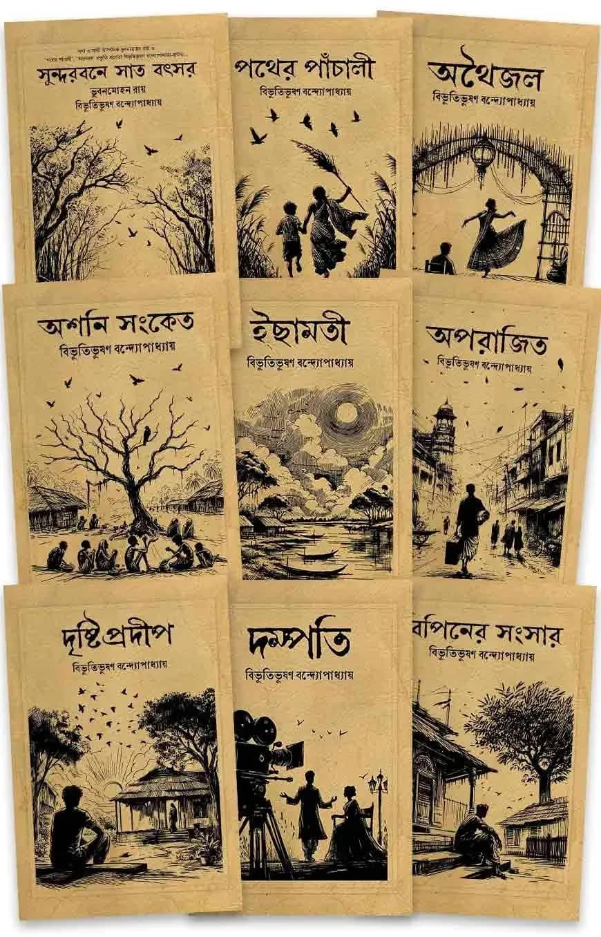বিভূতি-ভিন্টেজ উপন্যাস সমগ্র ৩য় সেট